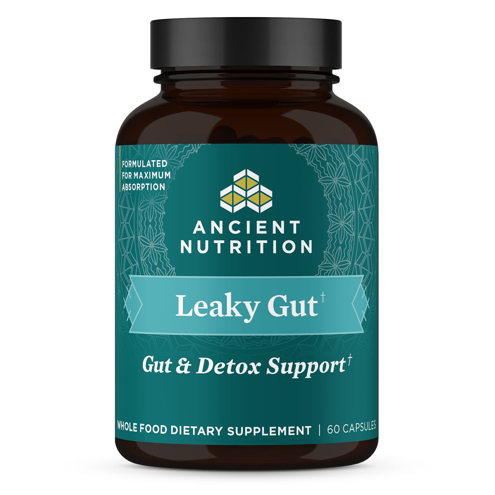 Ancient Nutrition, Ancient Herbals, Leaky Gut, 60ct | DailyVita