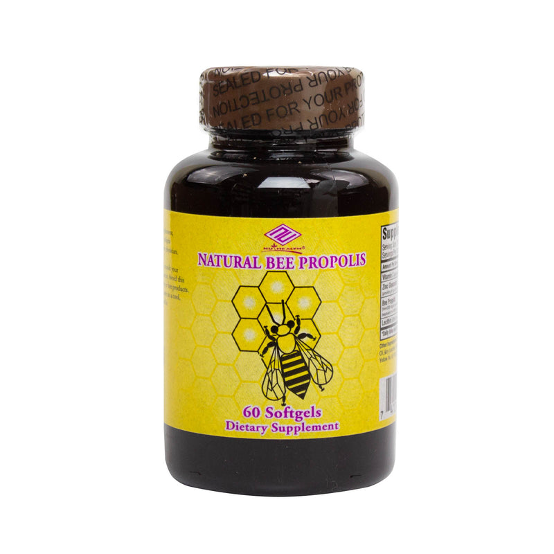 NuHealth Natural Bee Propolis 500 mg 60 Softgels - DailyVita