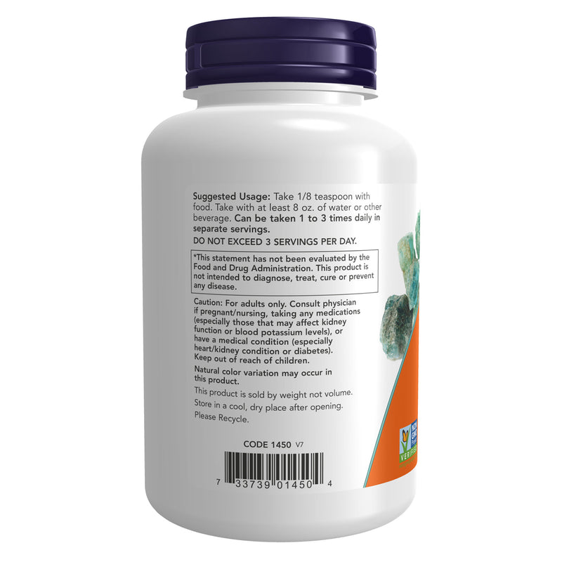 NOW Foods Potassium Chloride Powder 8 oz - DailyVita