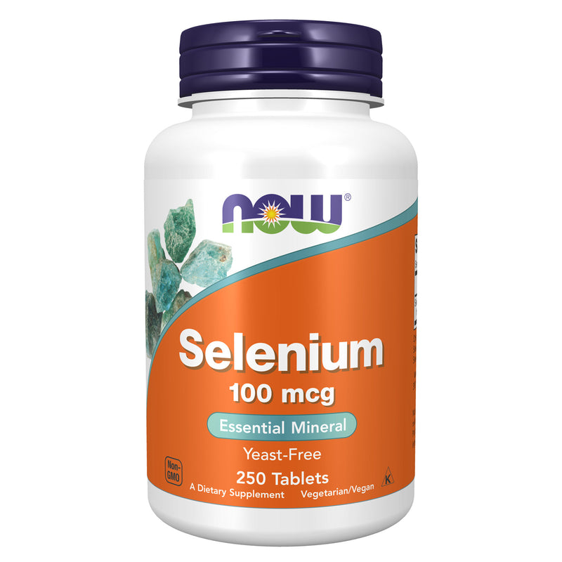 NOW Foods Selenium 100 mcg- 250 Tablets - DailyVita