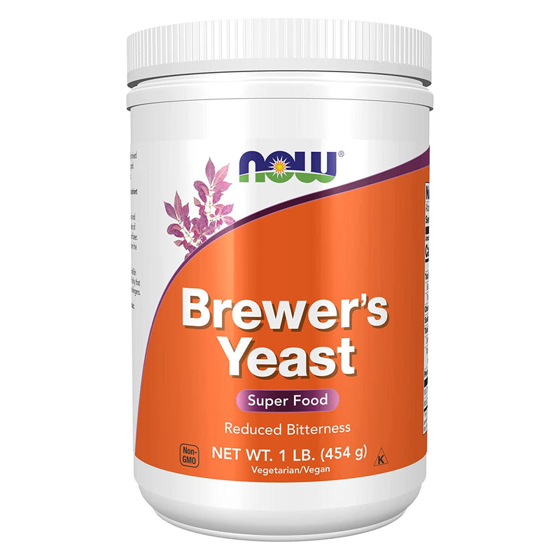 NOW Foods Brewer's Yeast Powder 1 lb - DailyVita