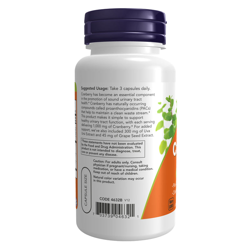 NOW Foods Cranberry with PACs 90 Veg Capsules - DailyVita
