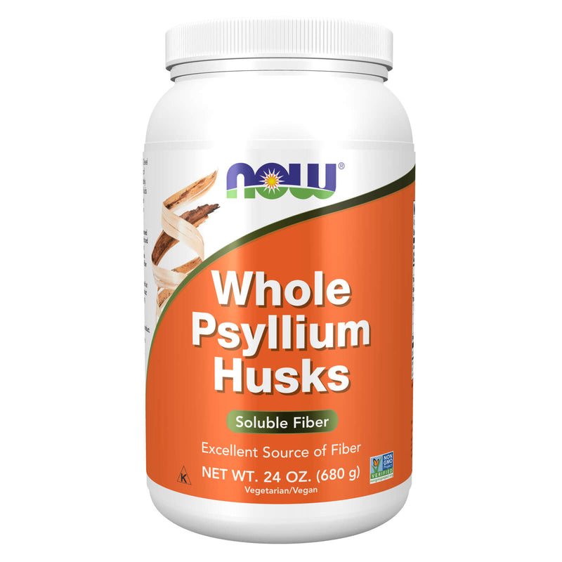 NOW Foods Psyllium Husks Whole 24 oz - DailyVita