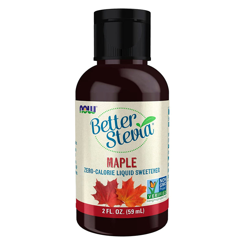 NOW Foods BetterStevia Liquid Maple 2 fl oz - DailyVita
