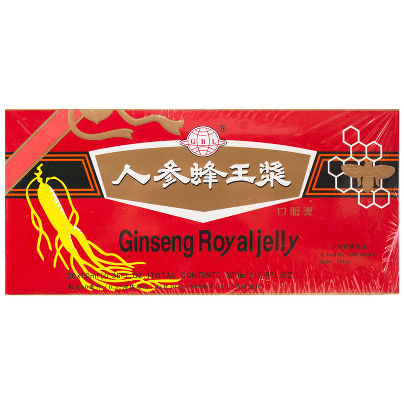 Globle Ginseng Royal Jelly Oral Liquid In Vials (10 ml x 30 vials) - DailyVita