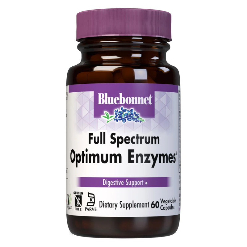 Bluebonnet Full Spectrum Optimum Enzymes 60 Veg Capsules - DailyVita