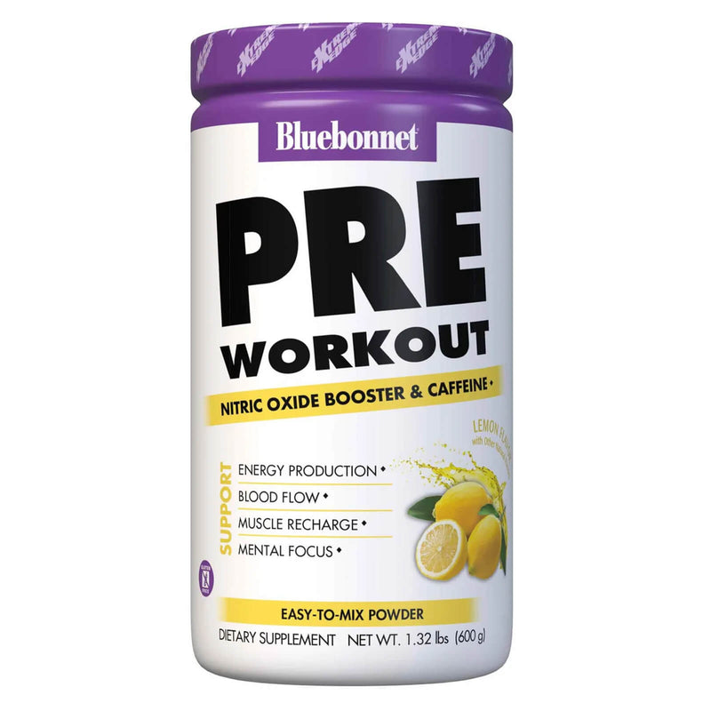 Bluebonnet Extreme Edge Pre Workout Lemon 1.32 lbs Powder - DailyVita