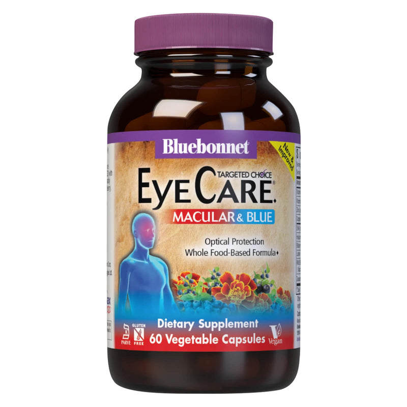 Bluebonnet Targeted Choice Eye Care Macular & Blue 60 Veg Capsules - DailyVita