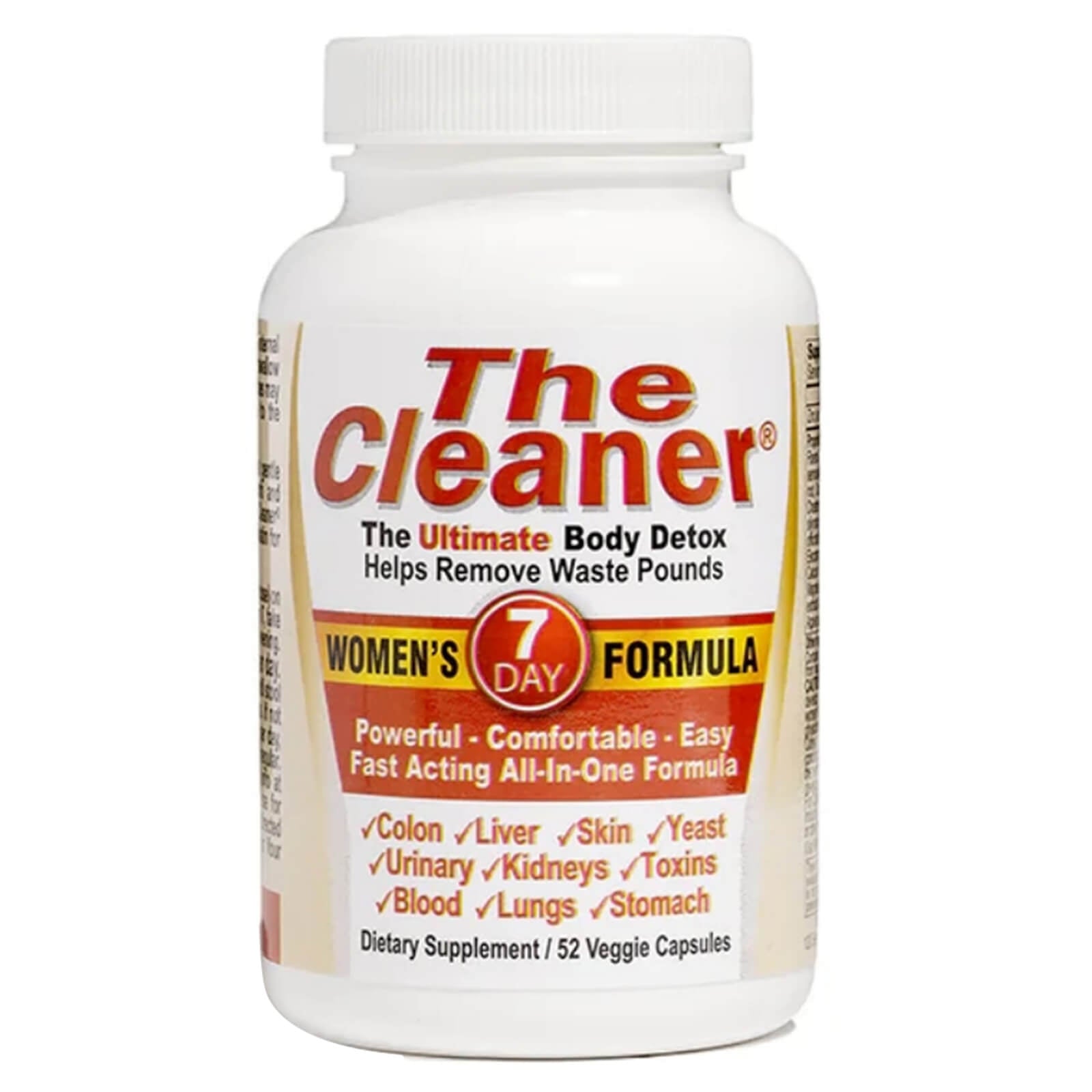Century Systems The Cleaner Women's 7 Day Formula, The Ultimate Body Detox  (52 VCaps)