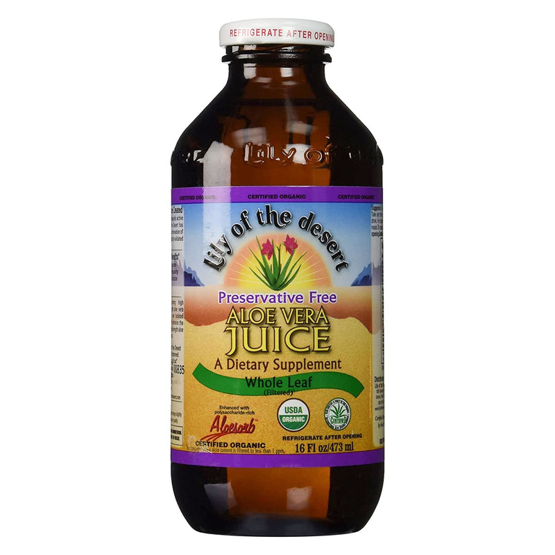 Lily of the Desert Aloe Vera Juice Whole Leaf 16 fl oz - DailyVita