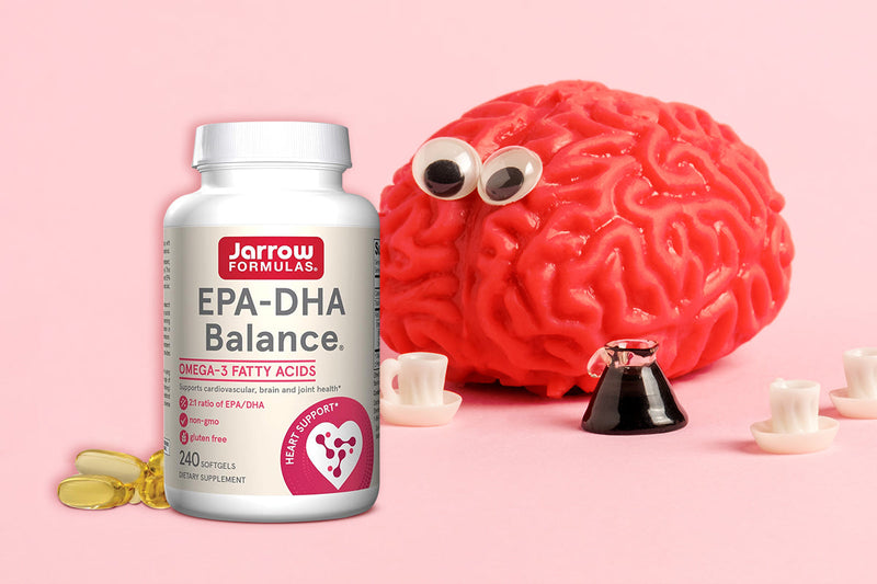 Enhance Heart &amp; Brain Function with Jarrow EPA-DHA Balance Softgels