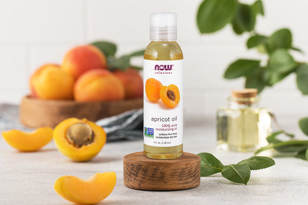 NOW Apricot Kernel Oil: A Lightweight Oil for Glowing Skin