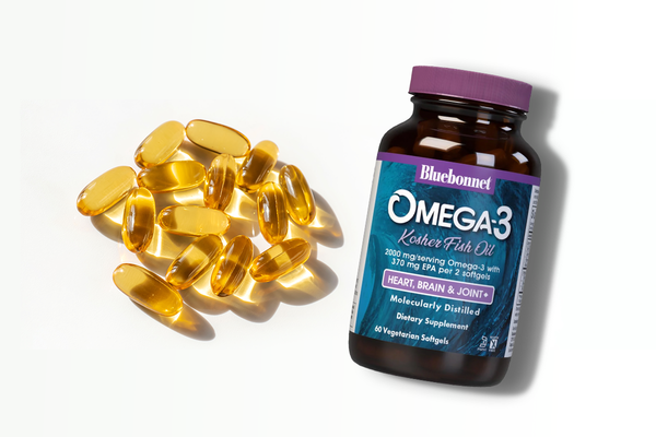 Why Bluebonnet Omega-3 Fatty Acids Are Essential for Your Heart and Brain