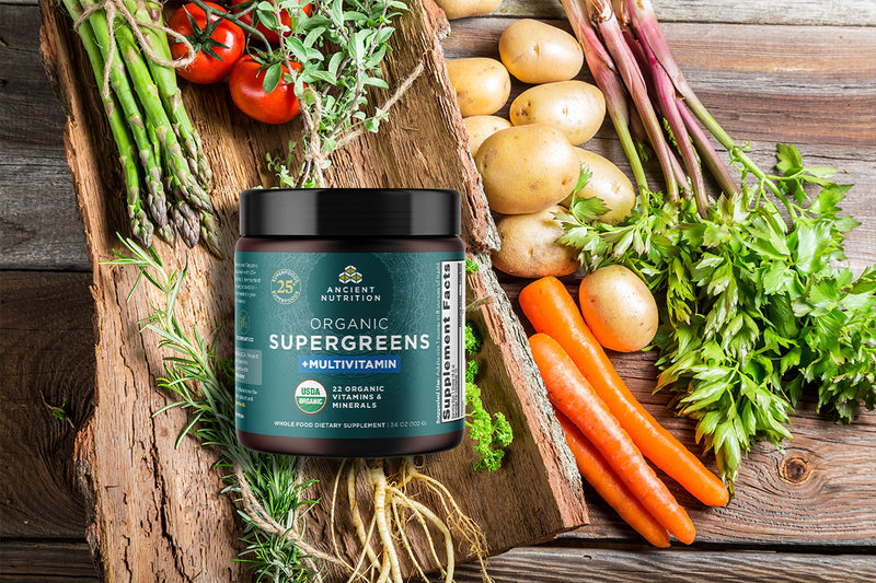 Ancient Nutrition Super Greens: Greens Powder with a Modern Twist