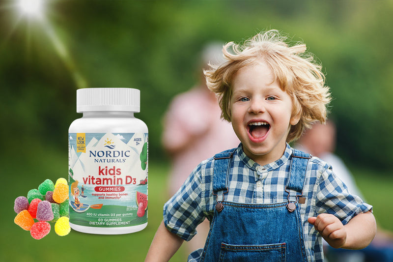 Children’s Vitamin D Gummies for Bone Growth and Immune Health