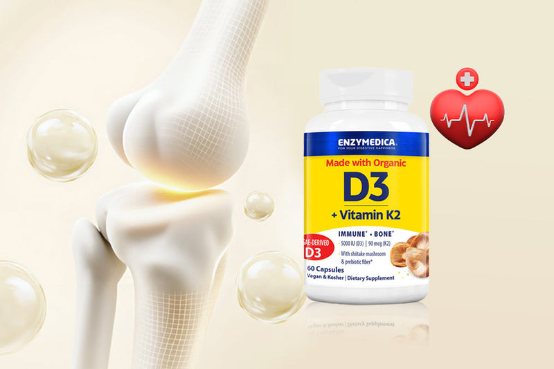 Vitamin K2 with D3: The Duo for Strong Bones and Heart Support