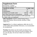 NuHealth Vitamin C With Rose Hips Orange 400 mg 100 Chewable Tablets - DailyVita