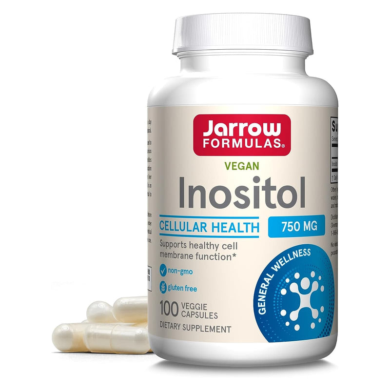 Jarrow Formulas Inositol 750 mg 100 Veggie Caps - DailyVita