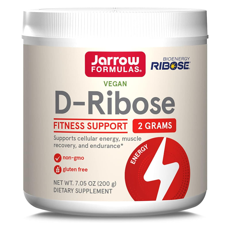 Jarrow Formulas D-Ribose Powder 7.05 oz - DailyVita