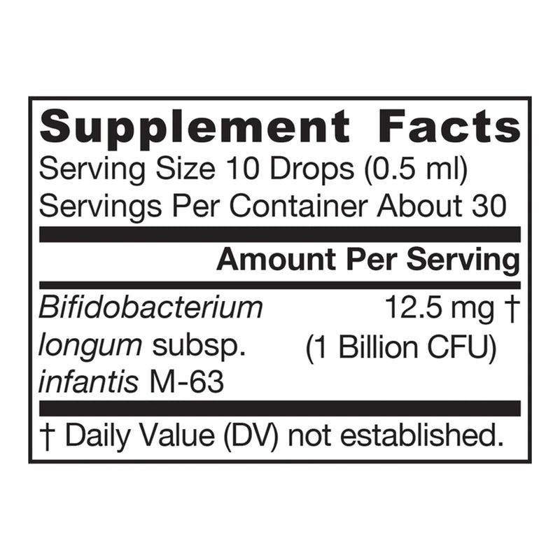 CLEARANCE! Jarrow Formulas Jarro-Dophilus Infant Probiotics Drops 1 Billion 0.51 fl oz, BEST BY 10/2024