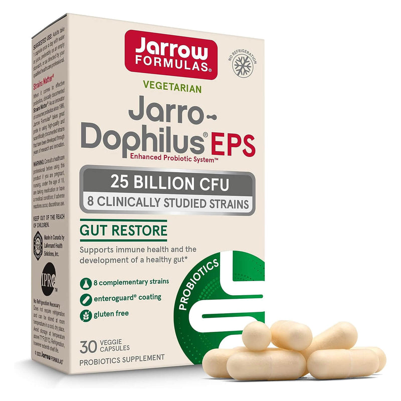 Jarrow Formulas Jarro-Dophilus EPS 25 Billion 30 Veggie Caps - DailyVita