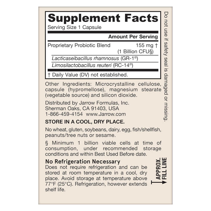 Jarrow Formulas Women's Fem Dophilus 1 Billion Organisms Per Serving 30 Veggie Caps