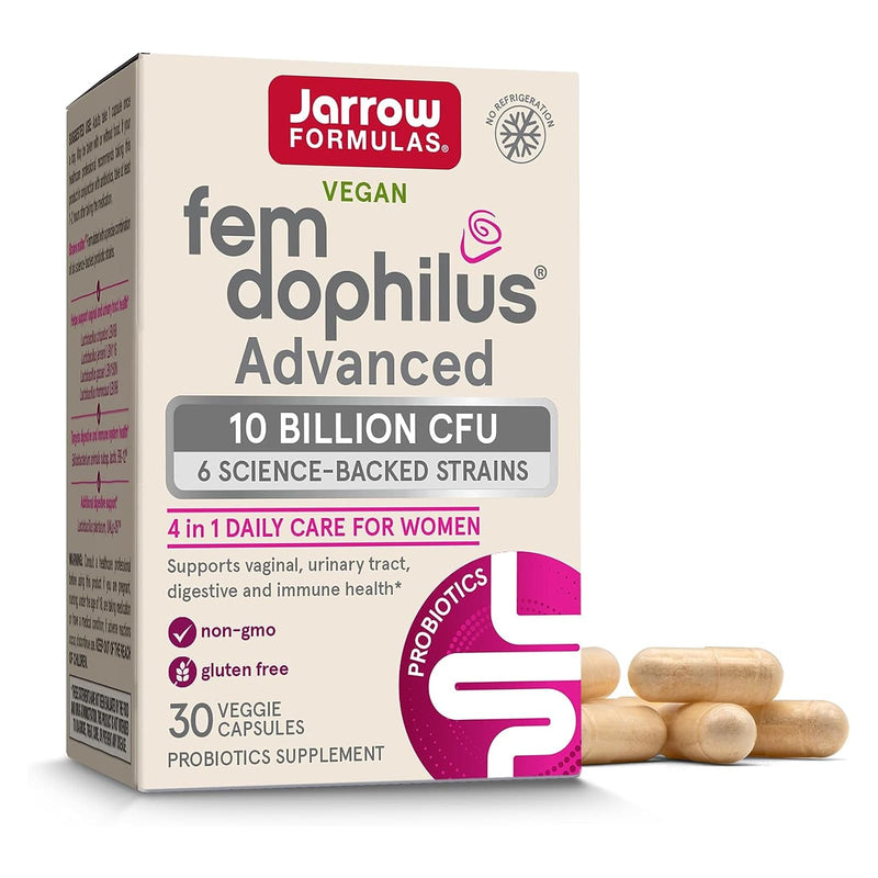 Jarrow Formulas Fem-Dophilus Advanced Care - Shelf Stable - 30 Counts - DailyVita