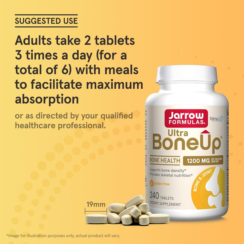 Jarrow Formulas Ultra BoneUp 240 Tablets - DailyVita