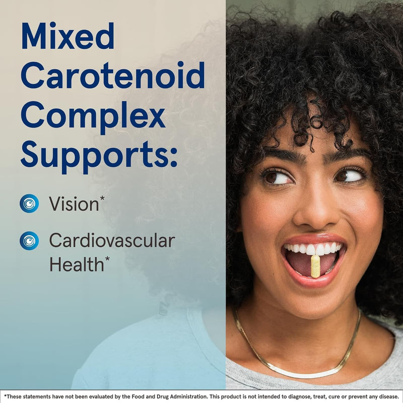 Jarrow Formulas CarotenAll Mixed Carotenoids Complex 60 Softgels - DailyVita