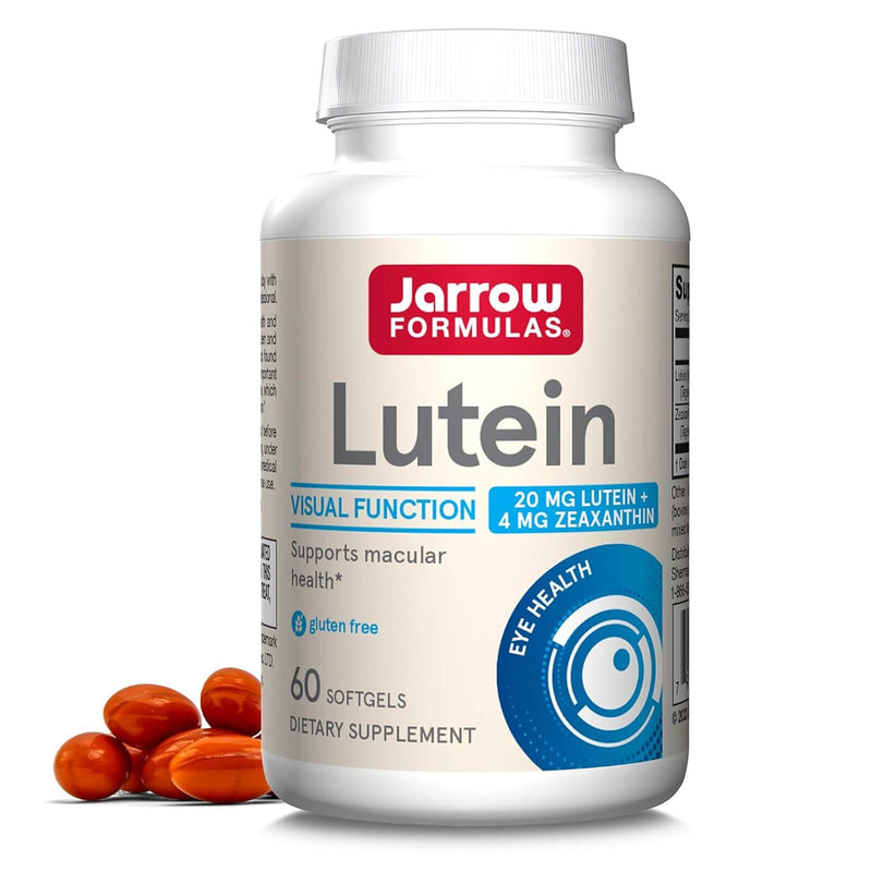 Fórmulas Jarrow, Luteína, 20 mg, 60 Cápsulas Cápsulas