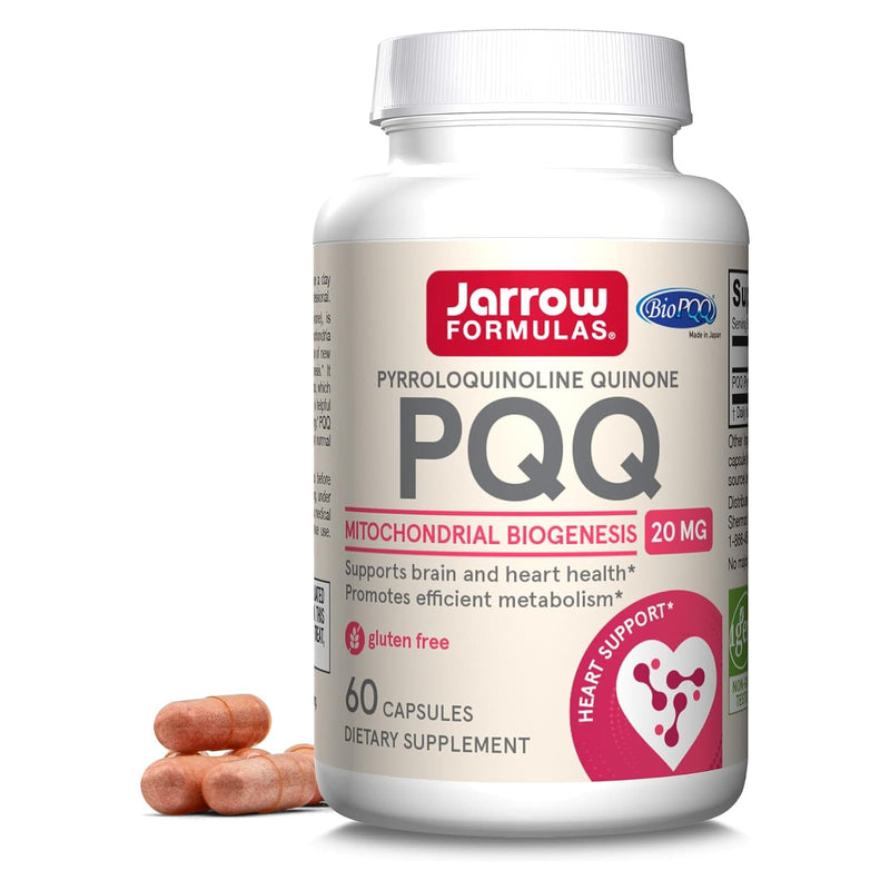 Jarrow Formulas PQQ 20 mg 60 Capsules - DailyVita