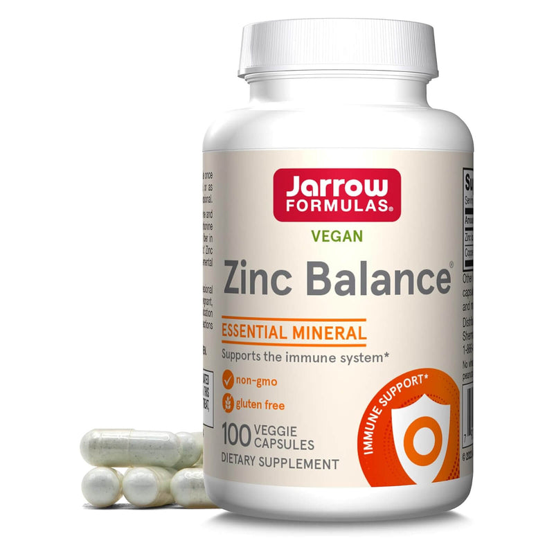 Jarrow Formulas Zinc Balance 100 Veggie Caps