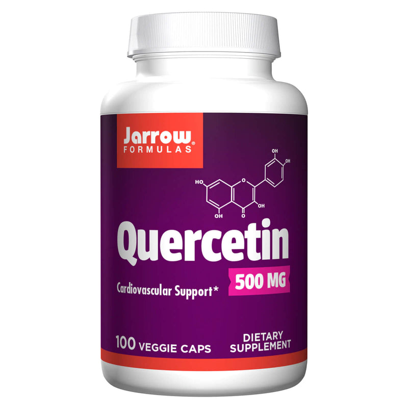 CLEARANCE! Jarrow Formulas Quercetin 500 mg 100 Veggie Caps, BEST BY 04/2025