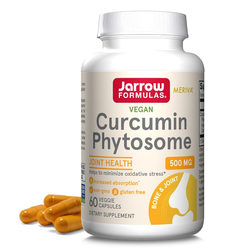 Jarrow Formulas Curcumin Phytosome 500 mg 60 Veggie Caps - DailyVita