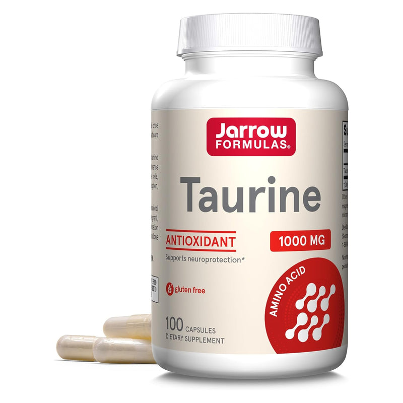 Jarrow Formulas Taurine 1000 mg 100 Capsules - DailyVita