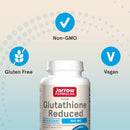 Công thức jarrow glutathione giảm 500 mg 120 mũ rau