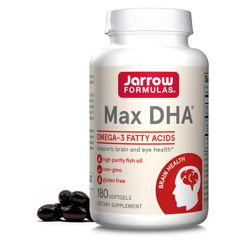 Jarrow Formulas Max DHA 180 Softgels - DailyVita