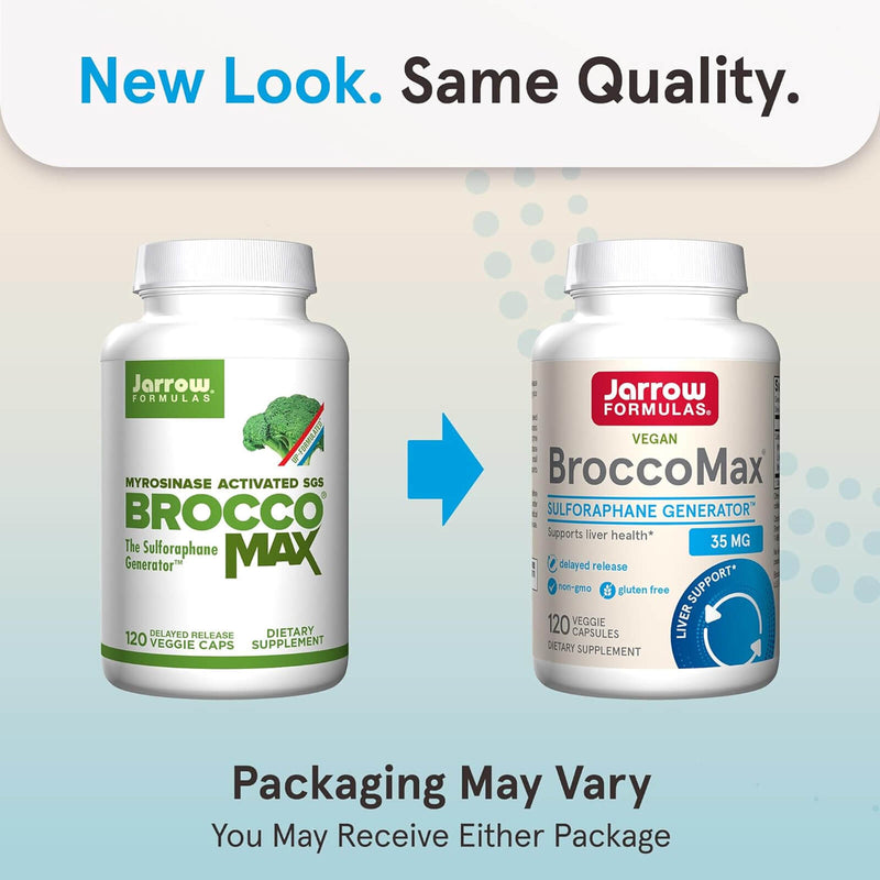 Jarrow Formulas Broccomax 30 mg 120延迟释放素食帽