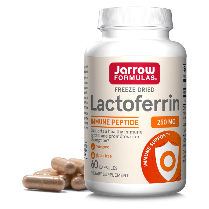 Jarrow Formulas 乳铁蛋白冷冻干燥250 mg 60胶囊