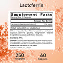 Jarrow Formulas Lactoferrin Freeze Dried 250 mg 60 Capsules