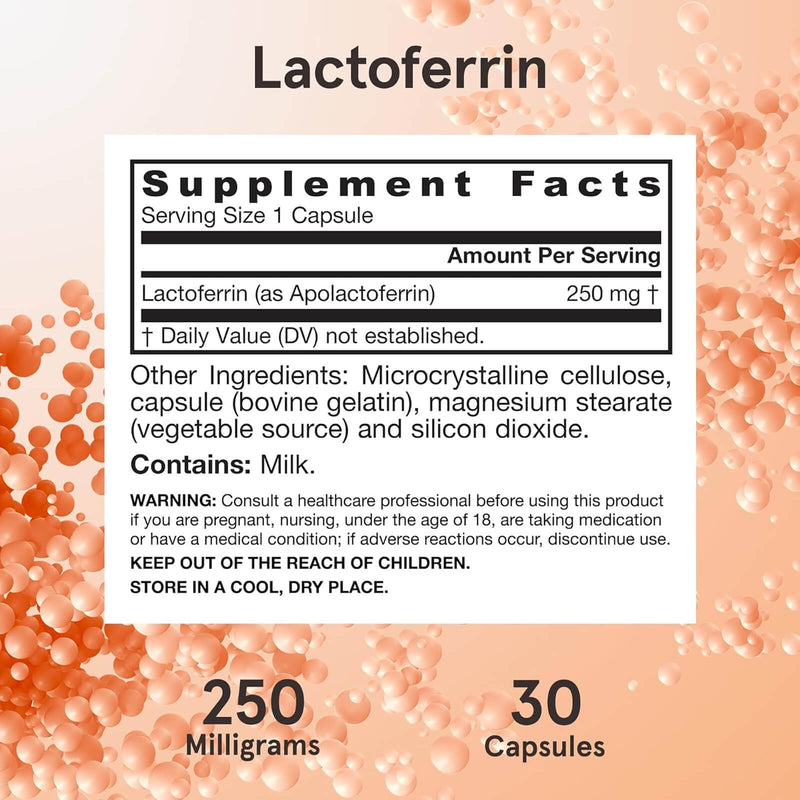 Jarrow Formulas Lactoferrin 30 Capsules