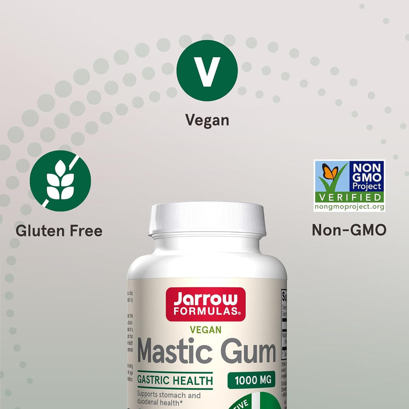 Jarrow Formulas Mastic Gum 500 mg 60 Veggie Caps - DailyVita