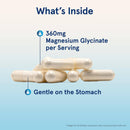 Jarrow Formulas Mag Glycinate 360  MG 90 Capsules - DailyVita