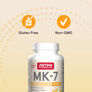 Jarrow Formulas MK-7 Vitamin K-2 as MK-7 90 mcg 120 Softgels - DailyVita