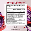 Jarrow Formulas Energy Optimizer 90 Veggie Caps - Mushrooms & Adaptogens - DailyVita