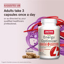 Jarrow Formulas Energy Optimizer 90 Veggie Caps - Mushrooms & Adaptogens - DailyVita