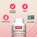 Jarrow Formulas Cardiovascular Optimizer 120 Veggie Caps - Mushrooms & Adaptogens - DailyVita