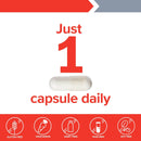 Vibrant Health Krebs Zinc, 60 vegetable capsules - DailyVita