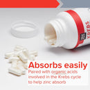 Vibrant Health Krebs Zinc, 60 vegetable capsules - DailyVita