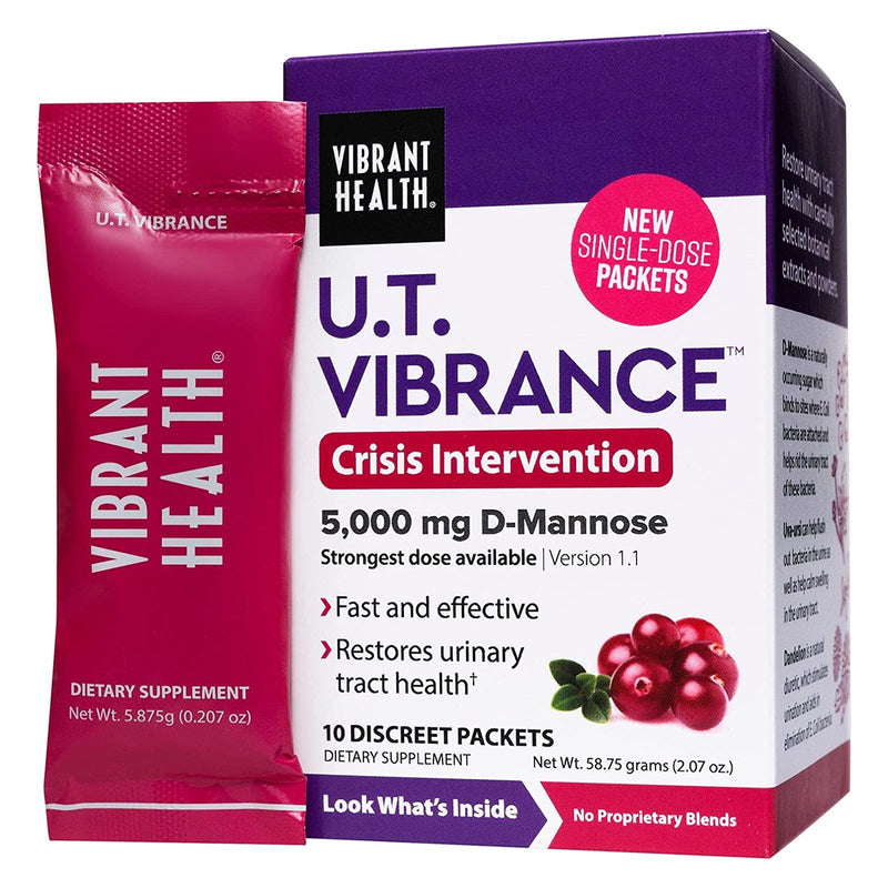 CLEARANCE! Vibrant Health U.T. Vibrance Stick Pack Assembly, 10 per box, BEST BY 12/2025 - DailyVita
